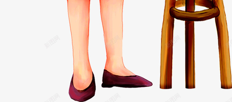 手绘礼物娃娃母爱母女png免抠素材_新图网 https://ixintu.com 伟大的母爱 娃娃 母与女 母女 母爱 礼物