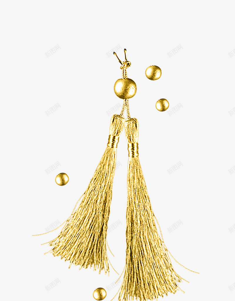 金饰品png免抠素材_新图网 https://ixintu.com 圆圈 金色 饰品