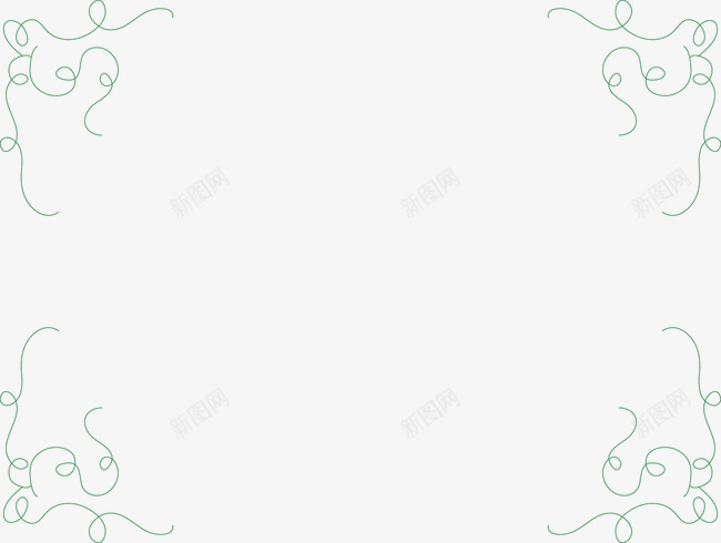 花环边框png免抠素材_新图网 https://ixintu.com 小清新 相框 缠绕 边框