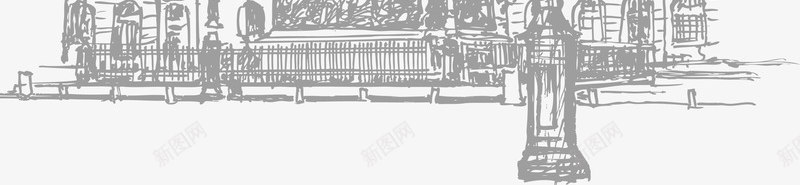 欧美城市免费素描图png免抠素材_新图网 https://ixintu.com 免抠 免费 免费下载 名胜古迹 城市 欧美 欧美城市素描图免抠 灯塔 素描图