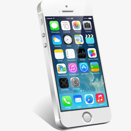 苹果iphone5s手机图标png_新图网 https://ixintu.com 苹果iphone5s手机图标