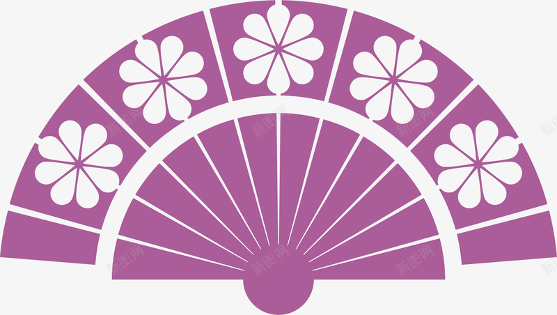 花朵跳广场舞扇子矢量图ai免抠素材_新图网 https://ixintu.com 中国风扇子 古典扇子 古风扇子 形状 日本扇子 花型 跳广场舞扇子 矢量图