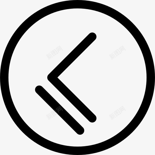 小于或等于图标png_新图网 https://ixintu.com 形状和符号 数学 是小于或等于 标志 符号