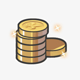 卡通钱币金钱图案png免抠素材_新图网 https://ixintu.com 卡通钱币 商务 大气 富贵 金币素材 金钱元素