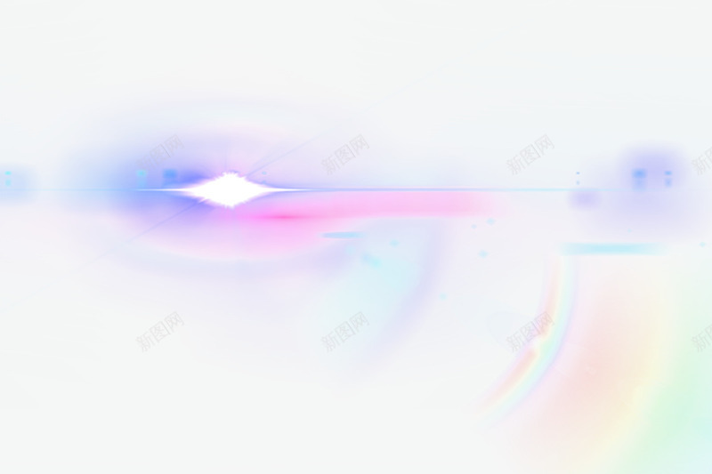 多彩光束png免抠素材_新图网 https://ixintu.com 五颜六色 星光 艺术 设计