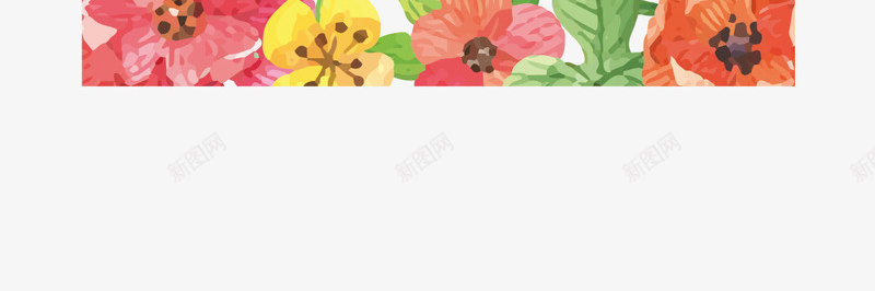 生日快乐生日卡彩色鲜花png免抠素材_新图网 https://ixintu.com 彩色 生日 边框 鲜花