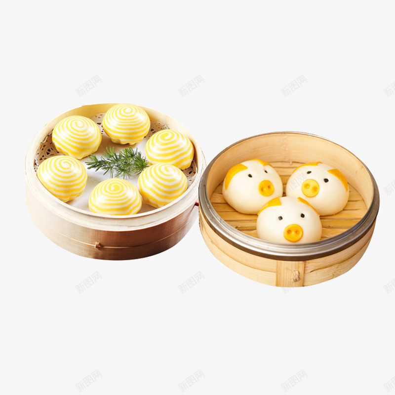 可爱的动物形状包子png免抠素材_新图网 https://ixintu.com 动物 包子 包子设计 叉烧包 小笼包设计 菜包子 酱肉包 韭菜包子