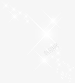 白色靓丽唯美星光png免抠素材_新图网 https://ixintu.com 星光 白色 靓丽