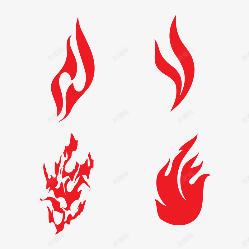 红色手绘火焰形状png免抠素材_新图网 https://ixintu.com 大火 形状剪影 手绘 火焰 火焰形状 燃烧 着火 红色