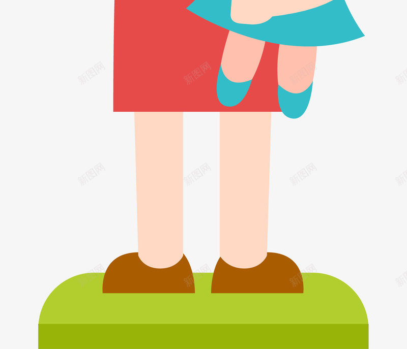 儿童节洋娃娃小姑娘卡通矢量图ai免抠素材_新图网 https://ixintu.com 儿童节 小女孩 插画风 洋娃娃 玩耍 矢量图
