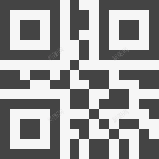 QR码图标png_新图网 https://ixintu.com 形状 智能手机 条码 符号 编码