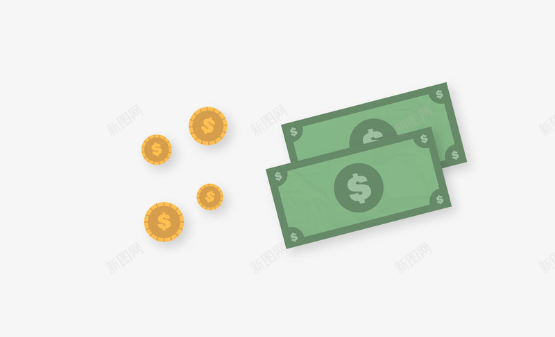 金融png免抠素材_新图网 https://ixintu.com 纸币 经融 钱币
