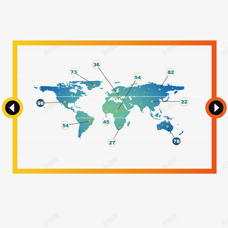 位置地图png免抠素材_新图网 https://ixintu.com 形状数据分析 播放框架 网络信息 装饰图案
