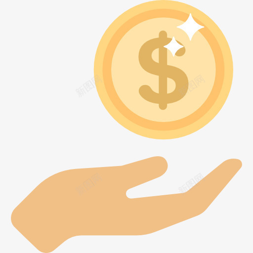 硬币图标png_新图网 https://ixintu.com 商务 栈 现金 硬币 货币 金融和商业 钱 钱币