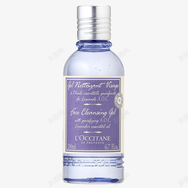 欧舒丹薰衣草洁面啫喱png免抠素材_新图网 https://ixintu.com 产品实物 化妆品 欧舒丹 洁面啫喱 美妆 薰衣草