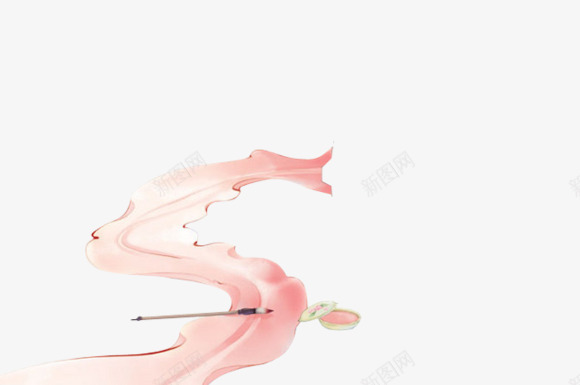 手绘粉色花朵化妆品png免抠素材_新图网 https://ixintu.com 化妆品 粉色 花朵