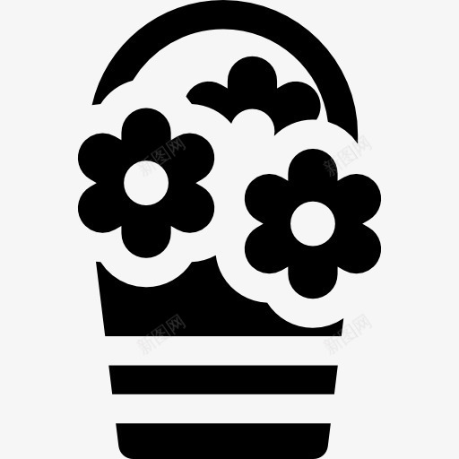 Flowers图标png_新图网 https://ixintu.com 园林 庭院 植物 生态 自然 花园 鲜花