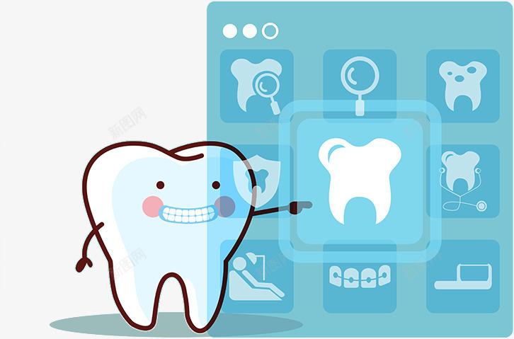 卡通牙医牙齿png免抠素材_新图网 https://ixintu.com 儿童牙齿 医学健康 卡通人体器官 卡通牙齿 口腔健康 牙医 牙膏广告 牙齿 牙齿修护卡通图