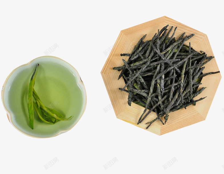健康茶叶苦丁茶png免抠素材_新图网 https://ixintu.com 健康茶叶 天然茶叶 绿色饮品 苦丁茶