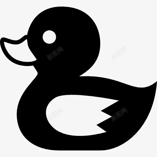小鸭子图标png_新图网 https://ixintu.com 动物 小鸭 小鸭子 鸭子 鸭子的剪影