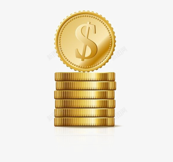 金色钱币png免抠素材_新图网 https://ixintu.com 创意金币 货币 金子 金币免扣元素 金融 金钱