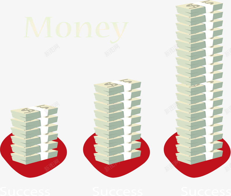 商务钱票金融矢量图eps免抠素材_新图网 https://ixintu.com money 信息图 商务 财务 财富 金融 钱 钱币 钱票 矢量图
