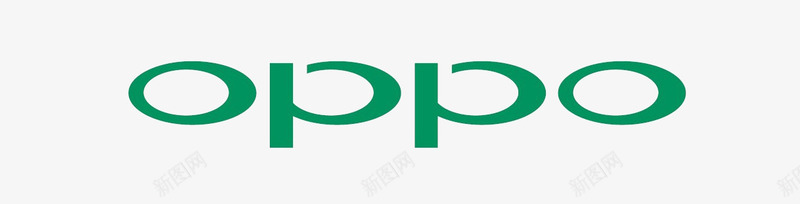OPPO图标png_新图网 https://ixintu.com logo 手机标识 绿色 英文
