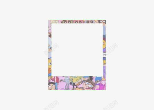 蒸汽波风格卡通框架png免抠素材_新图网 https://ixintu.com 免抠下载 实物 手绘 框架 蒸汽波风格 装饰