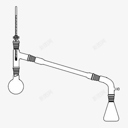 化学仪器蒸馏仪器png免抠素材_新图网 https://ixintu.com 化学仪器 形状 暂无 组合 蒸馏仪器 蒸馏瓶 黑线条