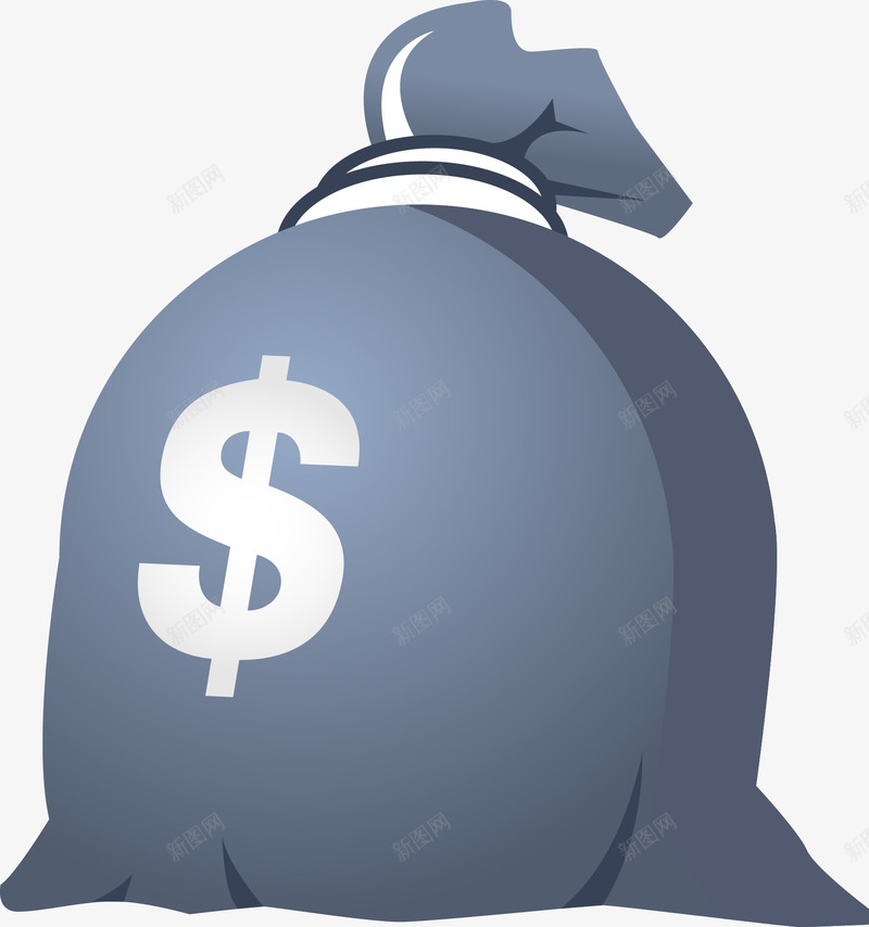 钱袋子图标png_新图网 https://ixintu.com 效益 经济 经济效益 金币 金币黑白 金融 金融图标 金钱 钱 钱币 钱袋子