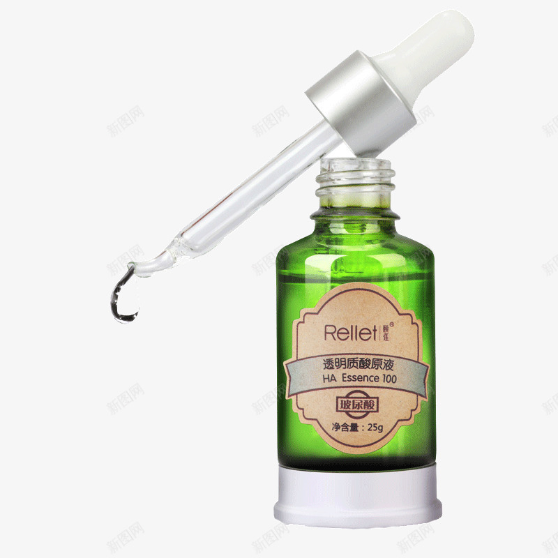 透明质酸安瓶原液png免抠素材_新图网 https://ixintu.com 产品实物 化妆品 原液 美妆 颐莲