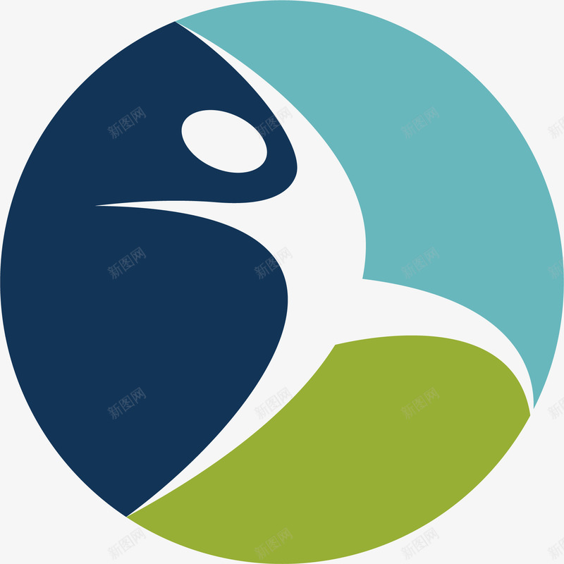 圆形的户外运动logo图标png_新图网 https://ixintu.com 人物 体育运动logo 形状 形状圆图案图标 户外运动logo 运动 运动logo 运动logo设计