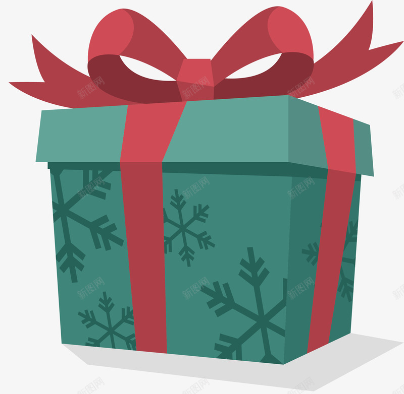 绿色礼物盒矢量图ai免抠素材_新图网 https://ixintu.com merryChristma merryChristmas 圣诞礼物 圣诞节 矢量png 礼物盒 绿色礼盒 矢量图