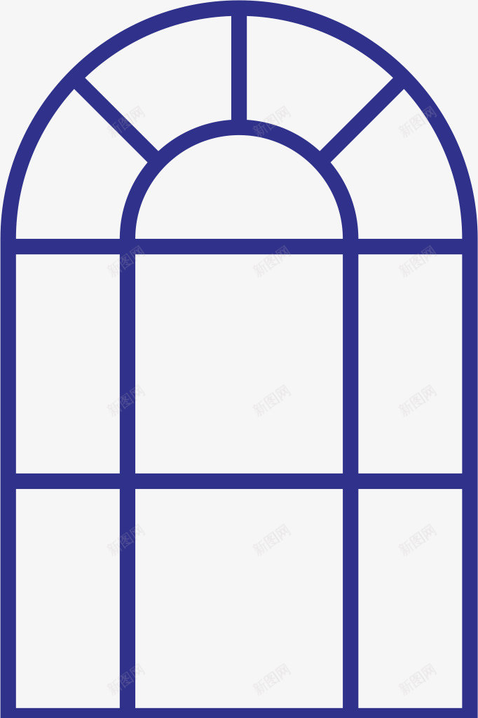 椭圆的古风装饰栏杆矢量图ai免抠素材_新图网 https://ixintu.com 中国风栏杆 古风栏杆 古风装饰栏杆 圆形 形状 木栏杆 线条 铁栏杆 阳台栏杆 矢量图