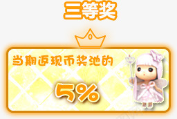 手绘黄色星光标签png免抠素材_新图网 https://ixintu.com 星光 标签 黄色