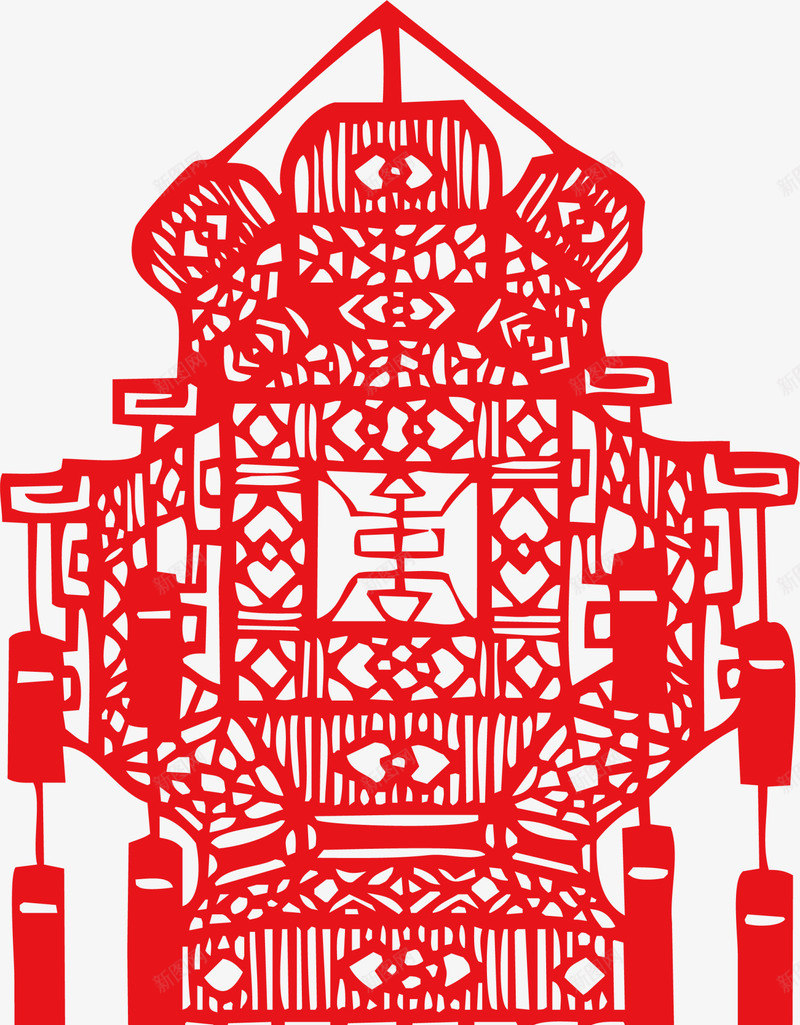 新年红色剪纸灯笼png免抠素材_新图网 https://ixintu.com 中国风 剪纸灯笼 新年灯笼 新春灯笼 春节灯笼 红色灯笼