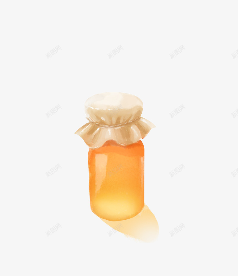手绘卡通瓶装蜂蜜png免抠素材_新图网 https://ixintu.com 健康 天然蜂蜜 绿色产品 美味 营养 蜂产品 蜂巢 蜂王浆 蜂糖 蜜糖 野生蜂蜜 食品