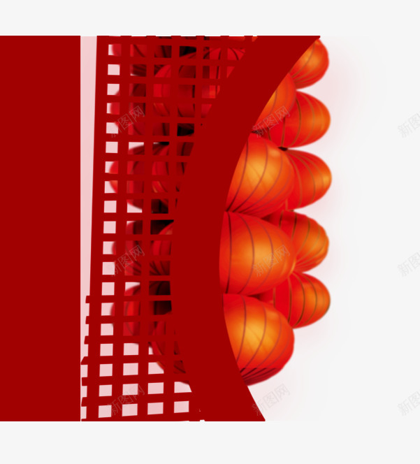 灯笼psd免抠素材_新图网 https://ixintu.com 古风 灯笼 窗