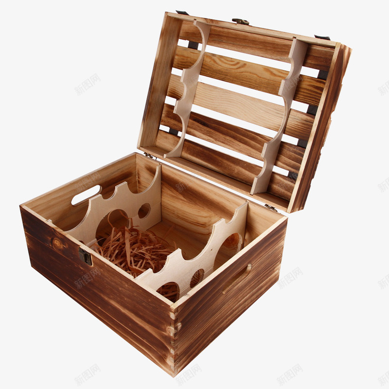 棕木色红酒木箱png免抠素材_新图网 https://ixintu.com 包装 木箱 棕木色 红酒 红酒外包装 红酒木箱 红酒礼盒 葡萄酒