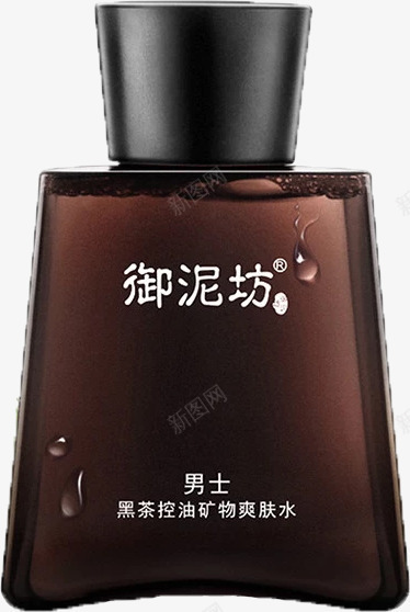 御泥坊男士黑茶控油矿物爽肤水png免抠素材_新图网 https://ixintu.com 御泥坊 爽肤水 男士 男士护肤 矿物 黑茶