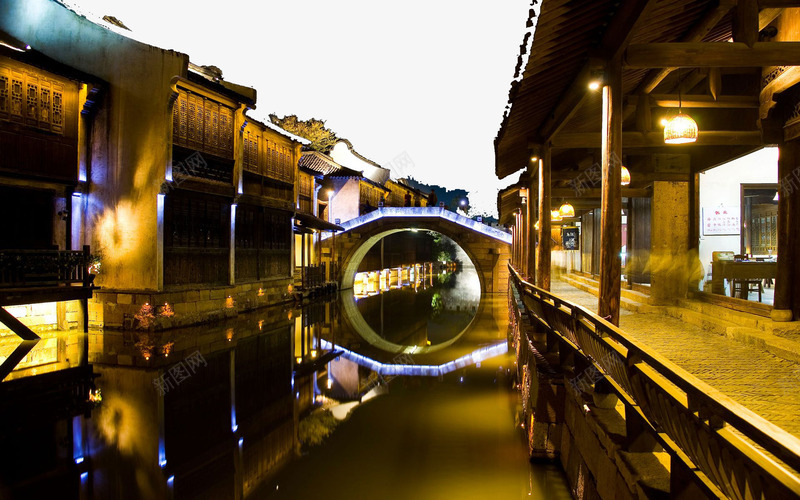 浙江乌镇西栅三png免抠素材_新图网 https://ixintu.com 名胜古迹 旅游风景 著名建筑