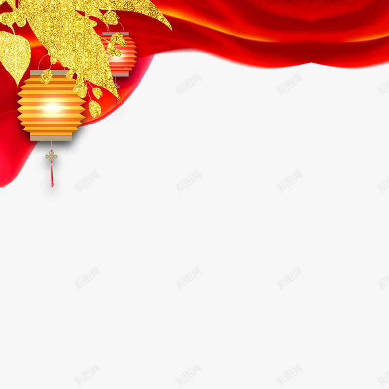 红色喜庆灯笼背景图标psd_新图网 https://ixintu.com 喜庆 庆祝 树叶 活动 灯笼 红色 背景 节日