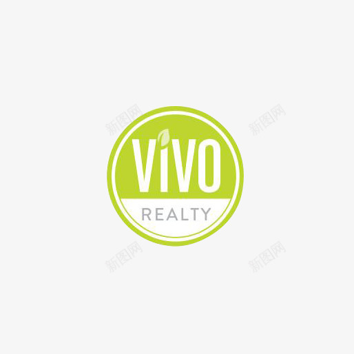圆形图形png免抠素材_新图网 https://ixintu.com VIVO标志 叶子 圆 形状 手机 智能 英文