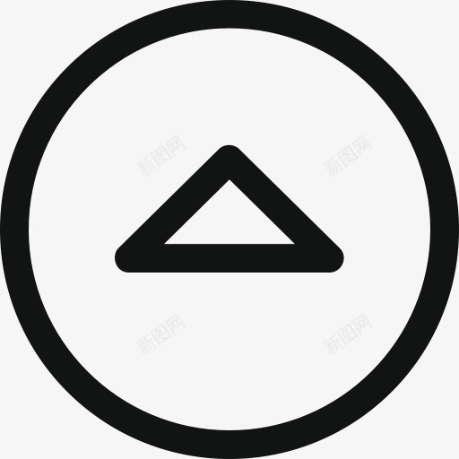 箭头箭头的圆圈箭头上箭头圈顶起图标png_新图网 https://ixintu.com Arrow arrow circle top up 圈 箭头 箭头上 箭头的圆圈 起来 顶