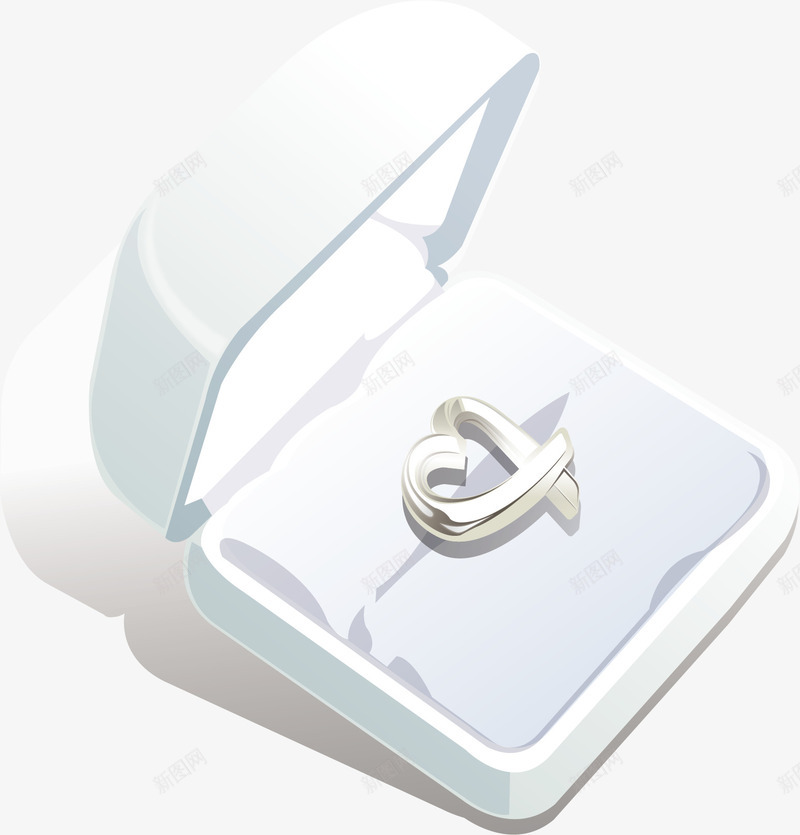 礼盒戒指图案矢量图ai免抠素材_新图网 https://ixintu.com 包装盒 戒指 戒指图案 礼盒 矢量图