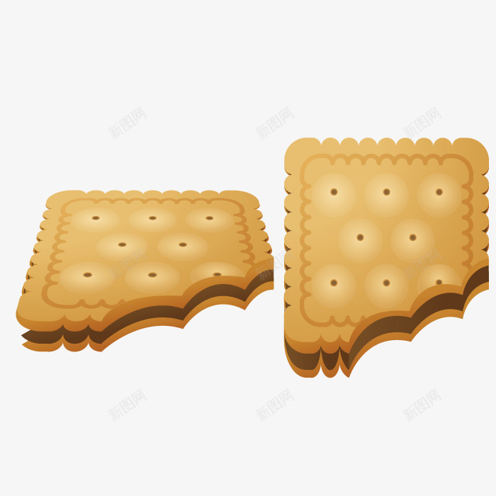食物夹心饼干png免抠素材_新图网 https://ixintu.com 巧克力饼干 手绘 模型 烤制品 零食