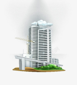 城市建筑模型素材