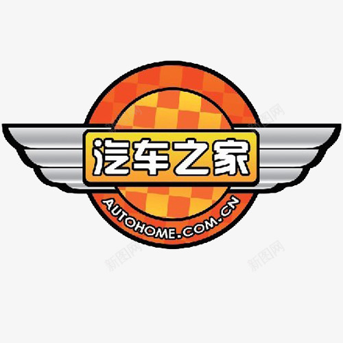 汽车之家软件logo图标png_新图网 https://ixintu.com logo 买车 查询工具 汽车之家 翅膀 软件图标