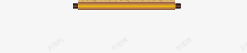 连年有余卷轴png免抠素材_新图网 https://ixintu.com 卷轴 水墨画 荷花 鱼
