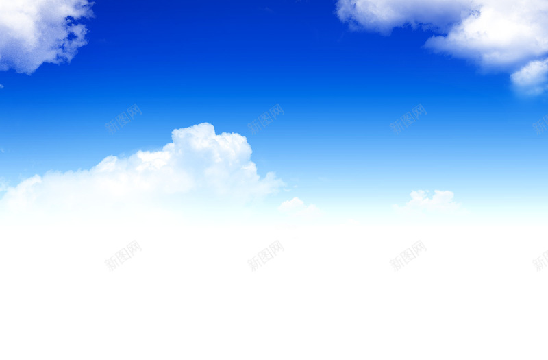 蓝色天空白天png免抠素材_新图网 https://ixintu.com 蓝色天空白天